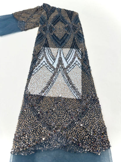 Vieonne High Quality Beaded Fabric