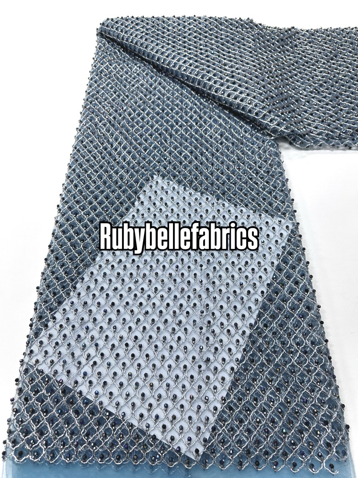 Gixel Luxury Deluxe Dripping Stones Fabric