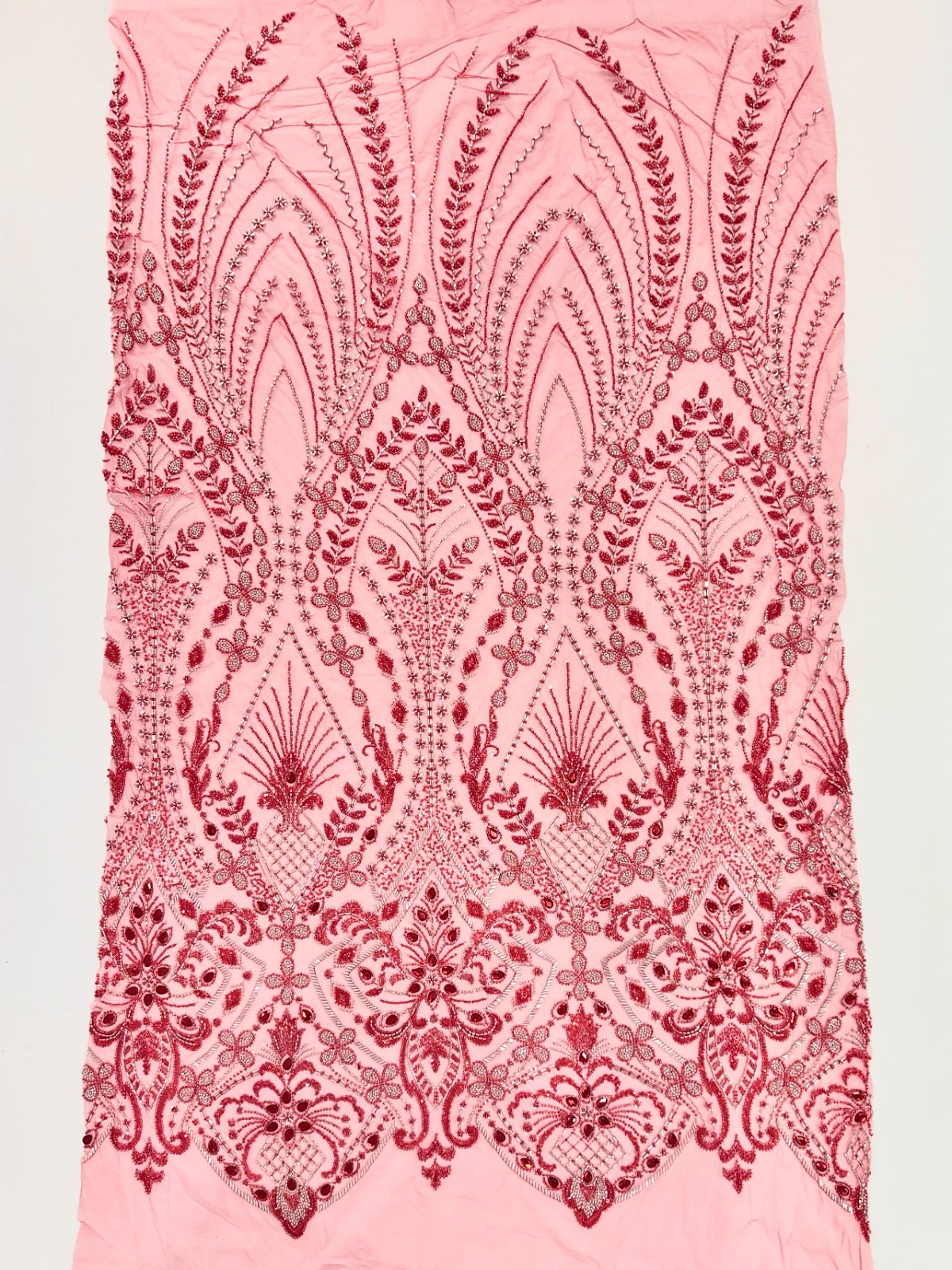 Guree Beaded Stoned Luxury Couture Fabric