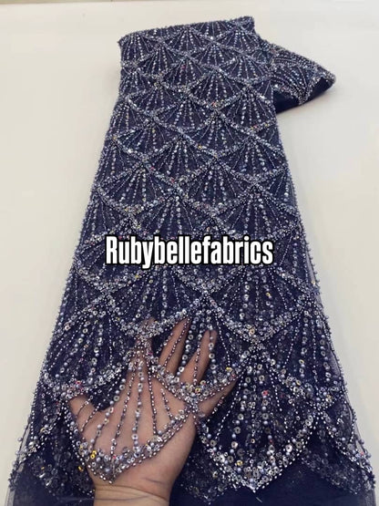 Utole Beaded Luxury Fabric - More Colors