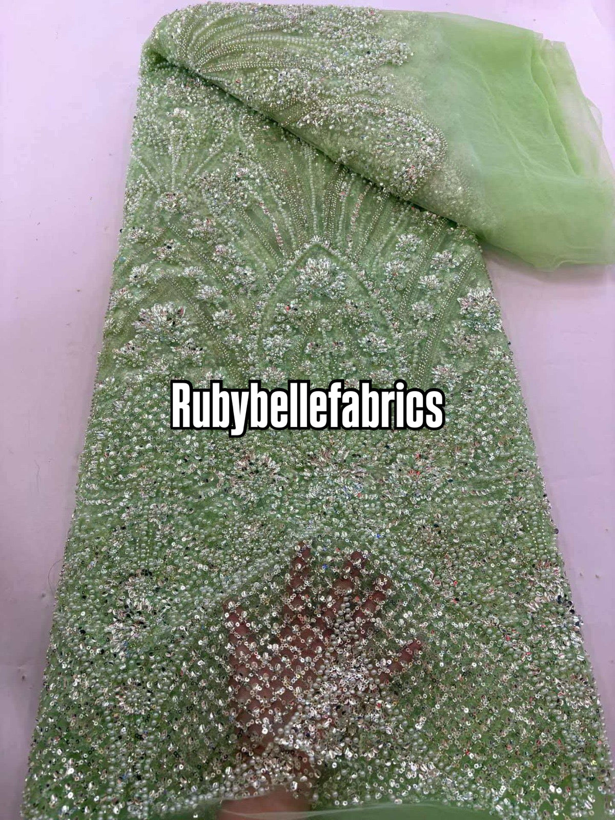 Ranola Beaded Sequin Fabric