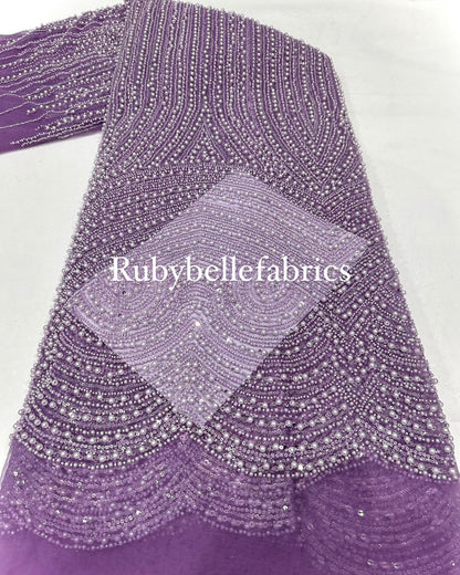 Vierule High Quality Beaded Fabric