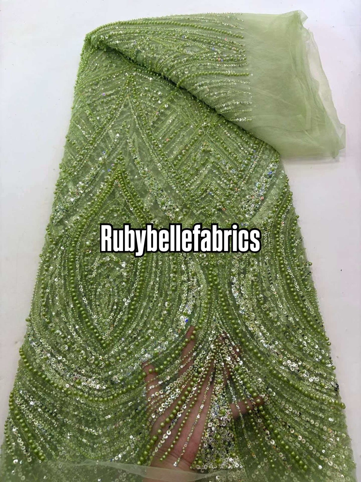 Aptist Beaded Luxury Fabric