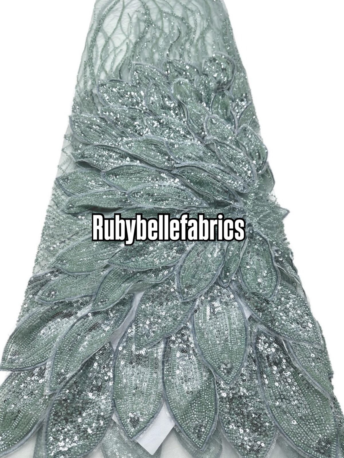 Ames 3D Deluxe Luxury Beaded Fabric