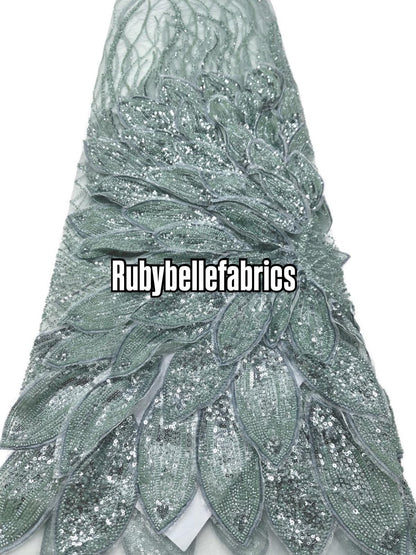 Ames 3D Deluxe Luxury Beaded Fabric