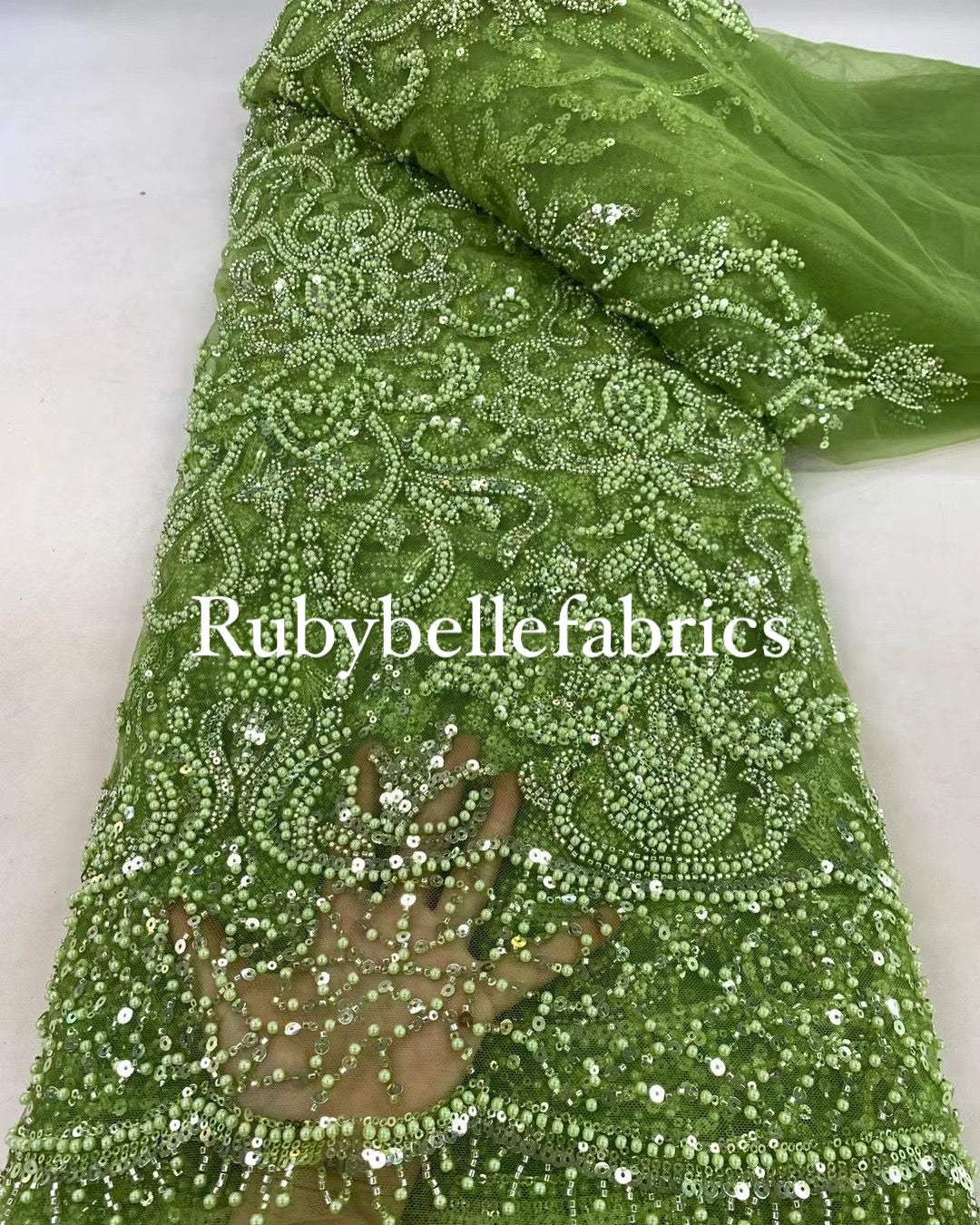 Texluxe Handmade Quality Beaded Fabric