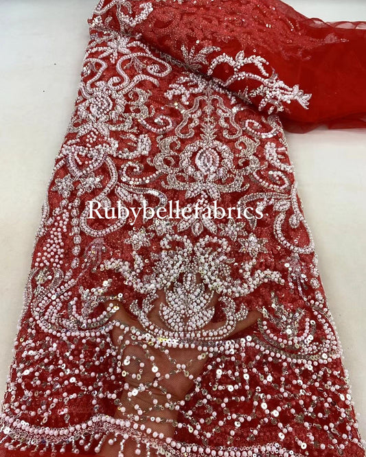 Texluxe Handmade Quality Beaded Fabric