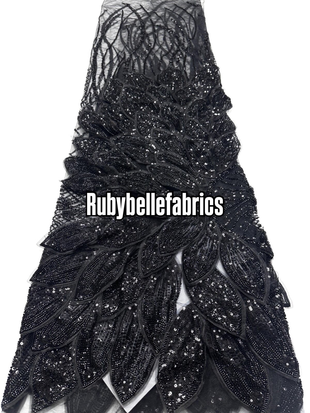 Ames 3D Deluxe Luxury Beaded Fabric