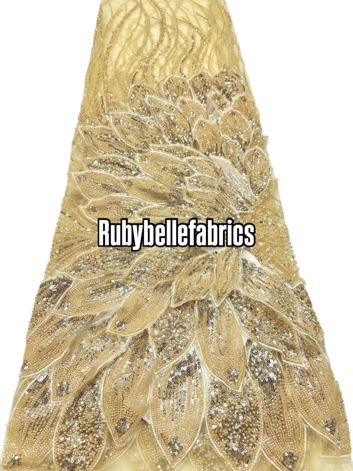 Ames 3D Deluxe Luxury Beaded Fabric