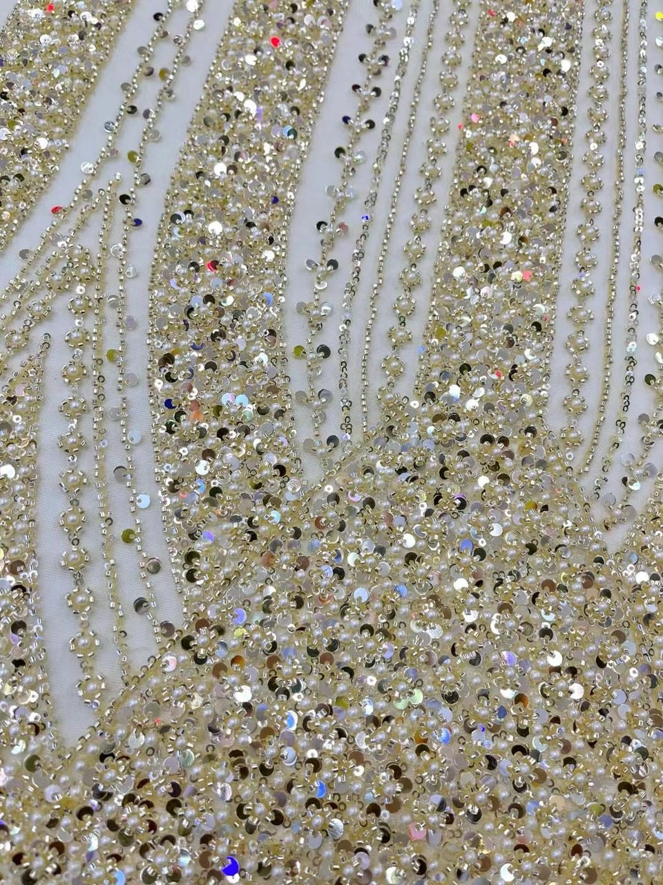 Tiption Luxury Sequin Fabric