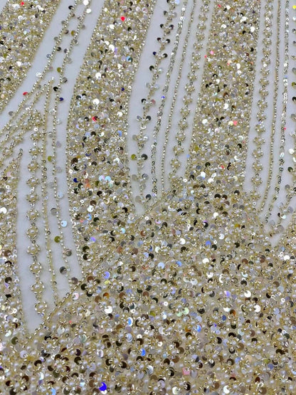 Tiption Luxury Sequin Fabric