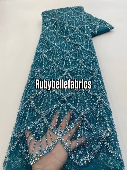 Utole Beaded Luxury Fabric - More Colors