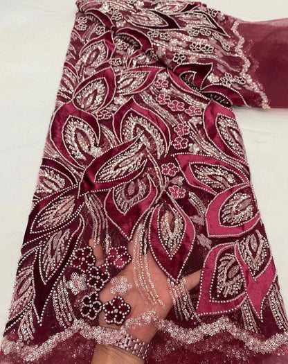 Olio Velvet Sequin Fabric - More Colors