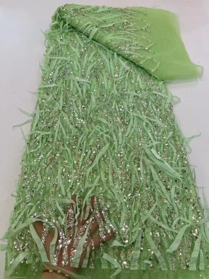 Frilly 3D Luxury Handmade Fabric