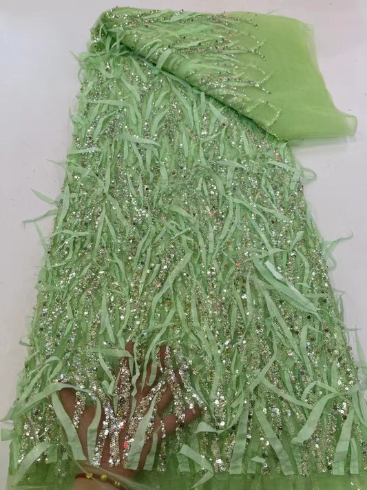 Frilly 3D Luxury Handmade Fabric