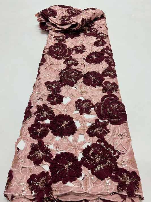 Arbie High Quality Handcut Floral Fabric