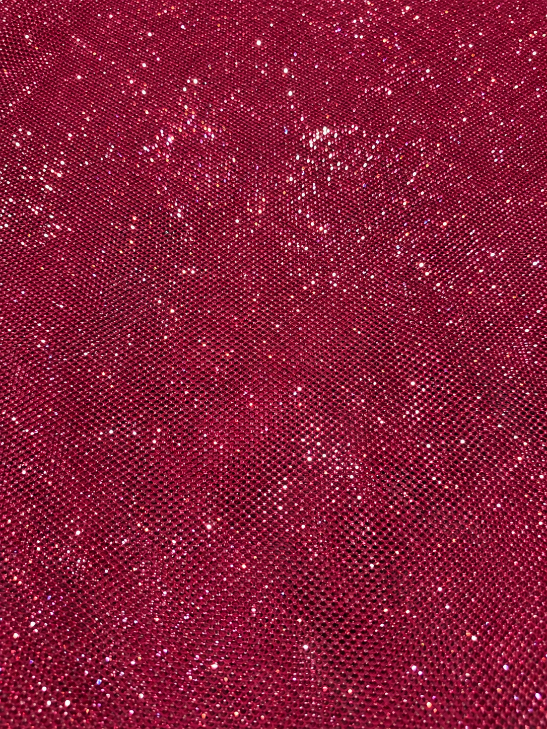 Aryl Bling Stones Fish Net Luxury Handmade Fabric - Fuchsia Pink
