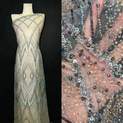 Vieonne High Quality Beaded Fabric