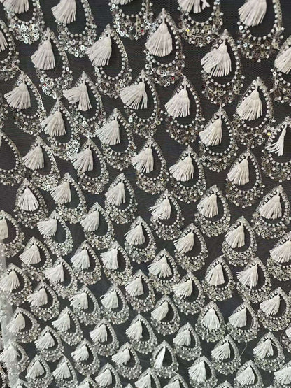 Rune 3D Deluxe Velvet Fabric