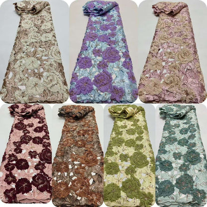 Arbie High Quality Handcut Floral Fabric