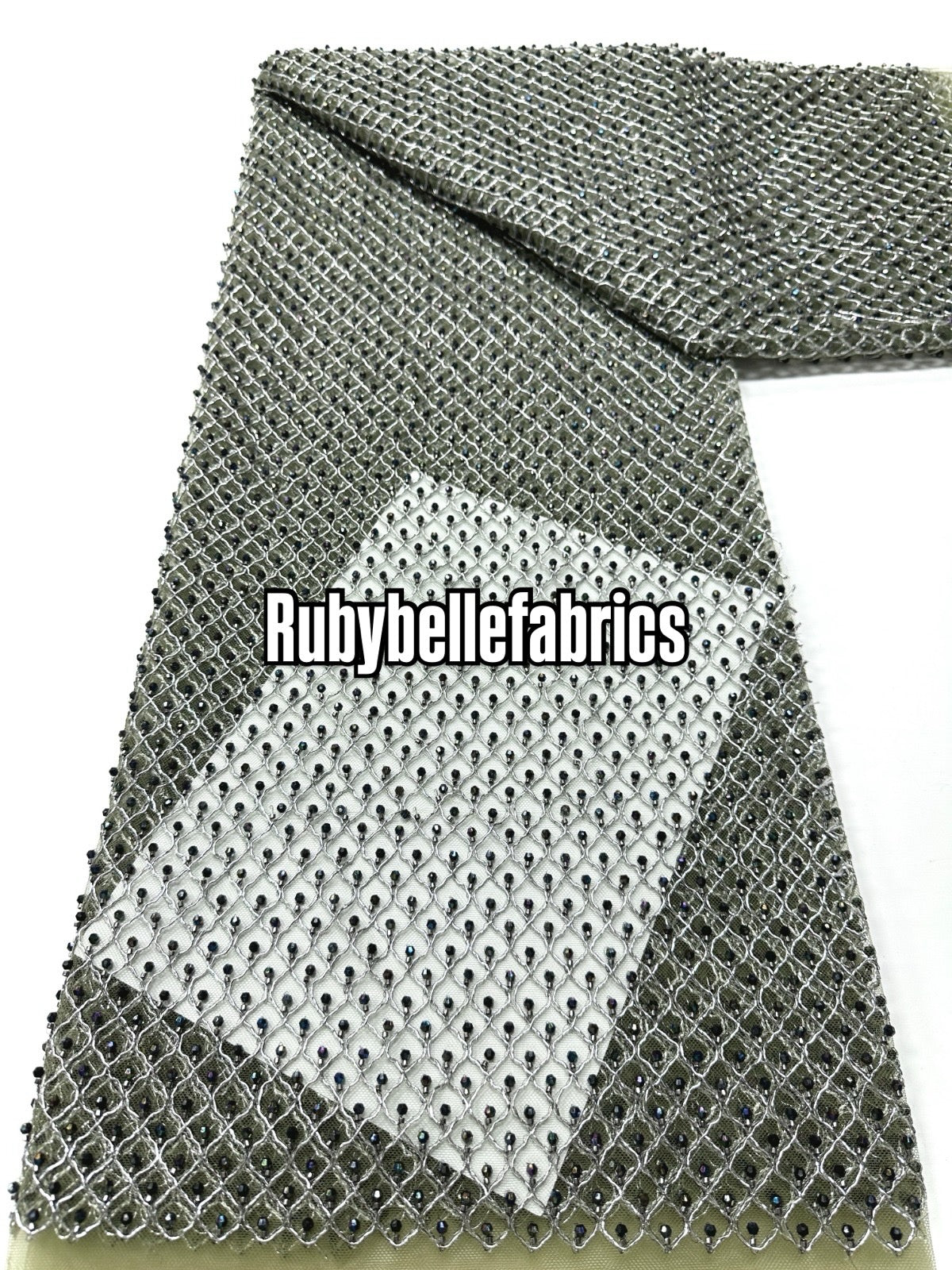 Gixel Luxury Deluxe Dripping Stones Fabric