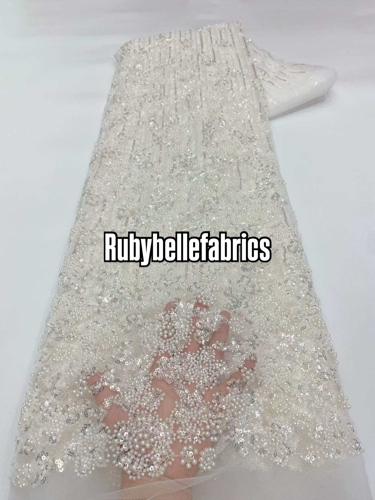 Uatic Sequin Beaded Fabric