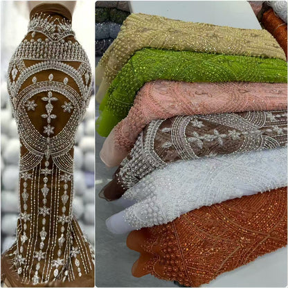 Dorex Beaded Luxury Fabric