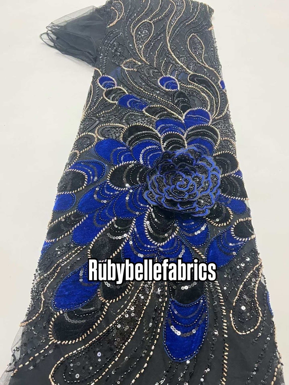 Yond 3D Floral Petal Fabric