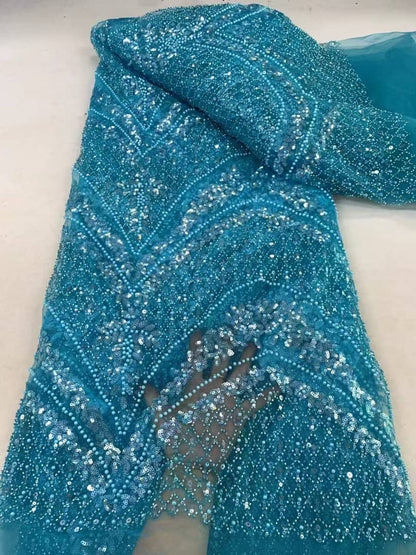 Tiliee High Quality Beaded Fabric