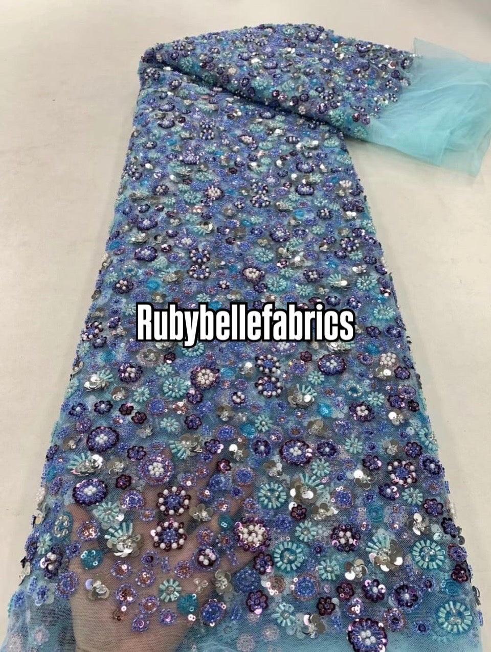 Tela hecha a mano de lujo Mezalee 