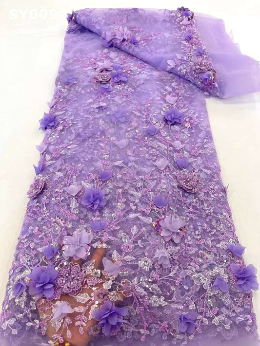 Lidely 3D Fabric - Lilac