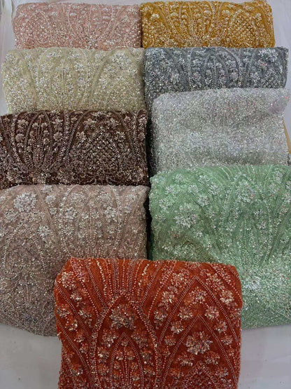Ranola Beaded Sequin Fabric