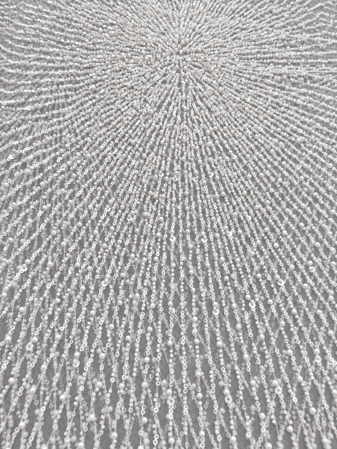 Furrier Luxury Fabric - White