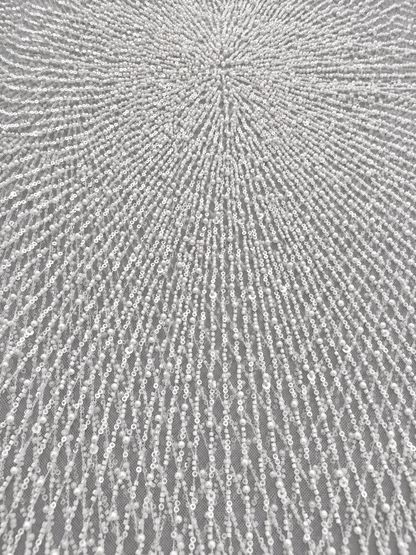 Furrier Luxury Fabric - White