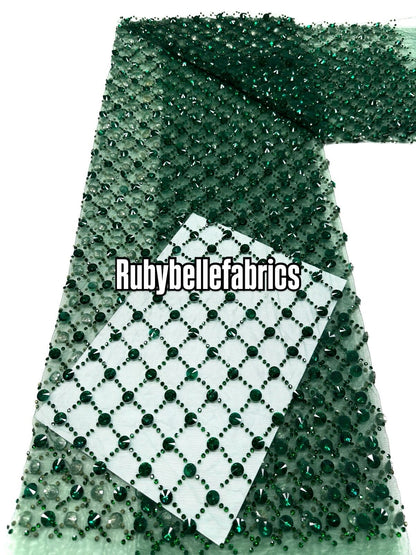 Eppy Deluxe Luxury Sparkling Stone Fabric