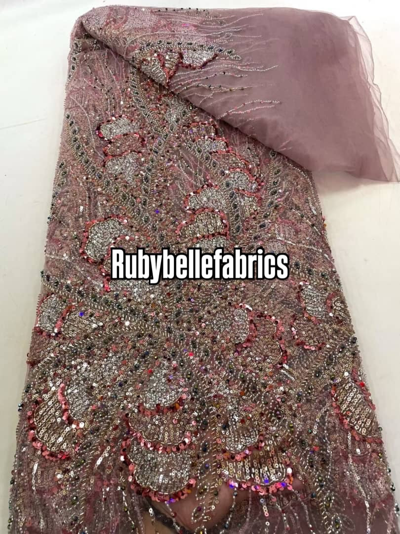Rituon Quality Beaded Fabric
