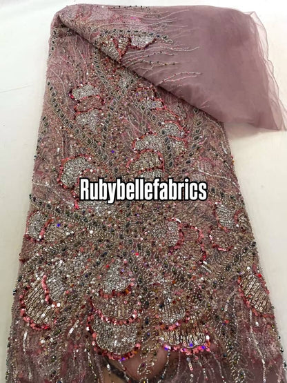 Rituon Quality Beaded Fabric