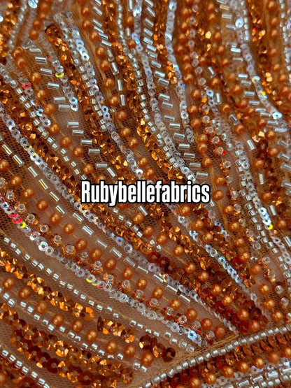 Inkler Beaded Deluxe Fabric