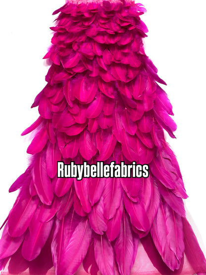 Orida Deluxe Luxury Feather Fabric