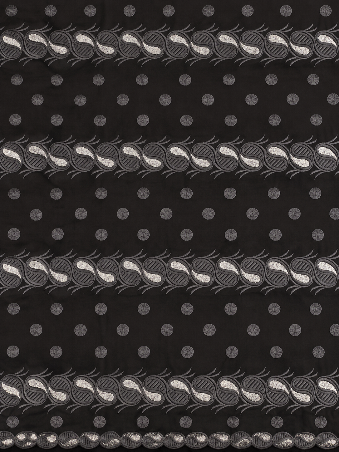 Hion Sheer Black Fabric