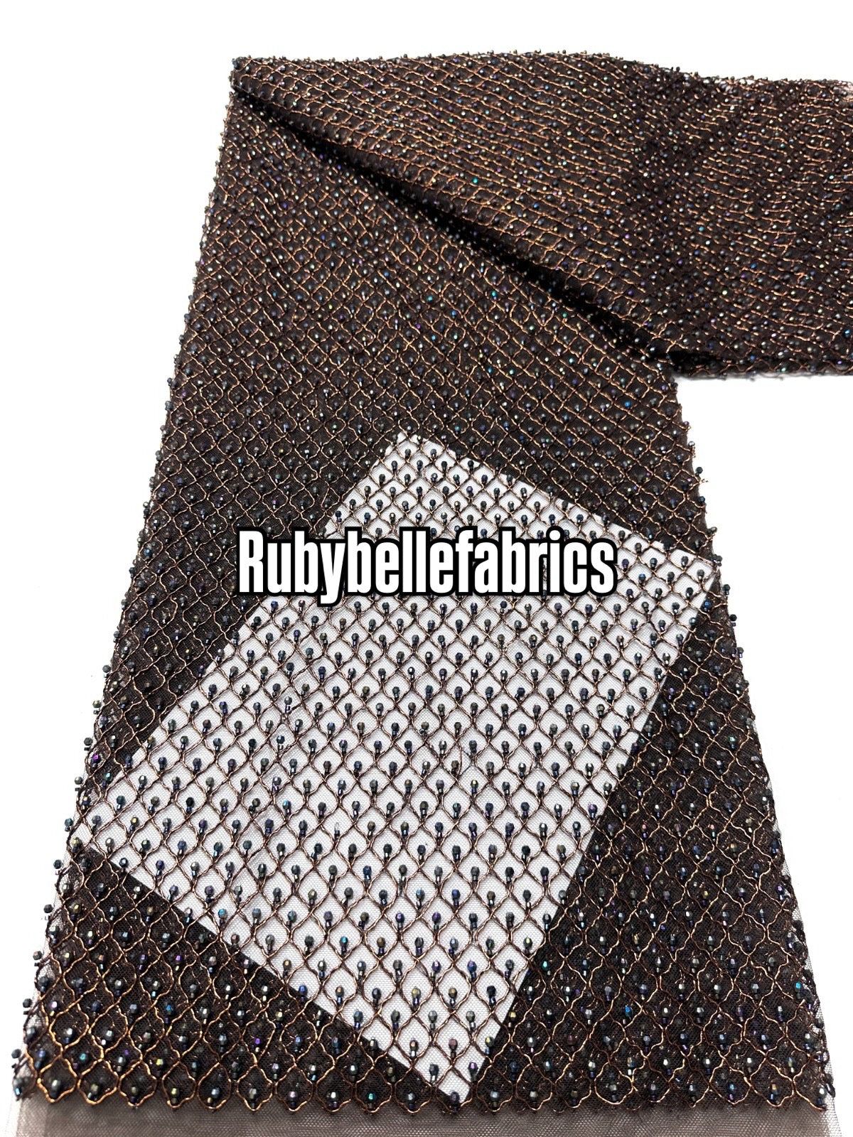 Gixel Luxury Deluxe Dripping Stones Fabric