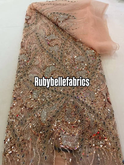 Rituon Quality Beaded Fabric