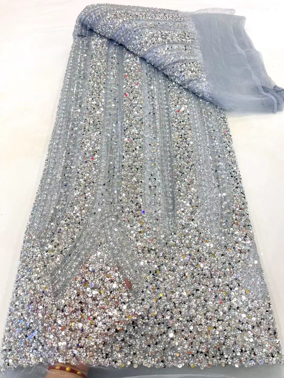 Tiption Luxury Sequin Fabric