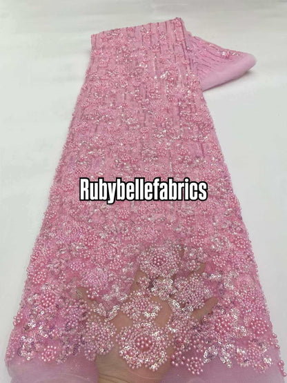Uatic Sequin Beaded Fabric