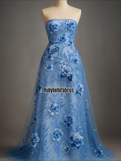 Hixy Floral 3D Fabric - More Colors