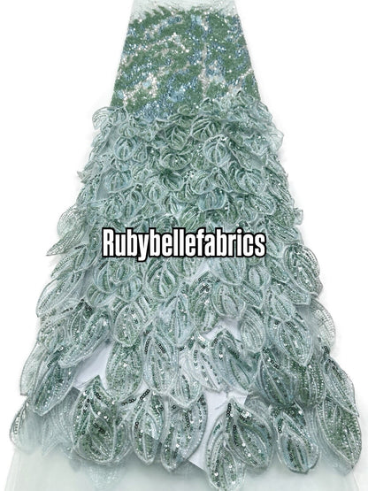 Quibb 3D Deluxe Luxury Beaded Fabric