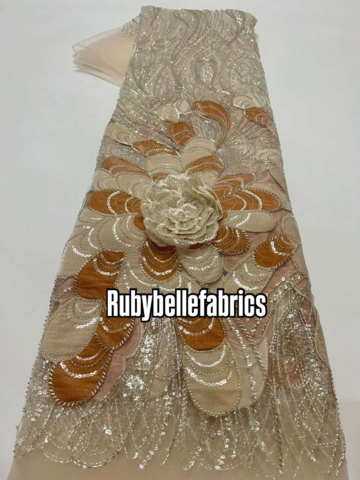 Yond 3D Floral Petal Fabric