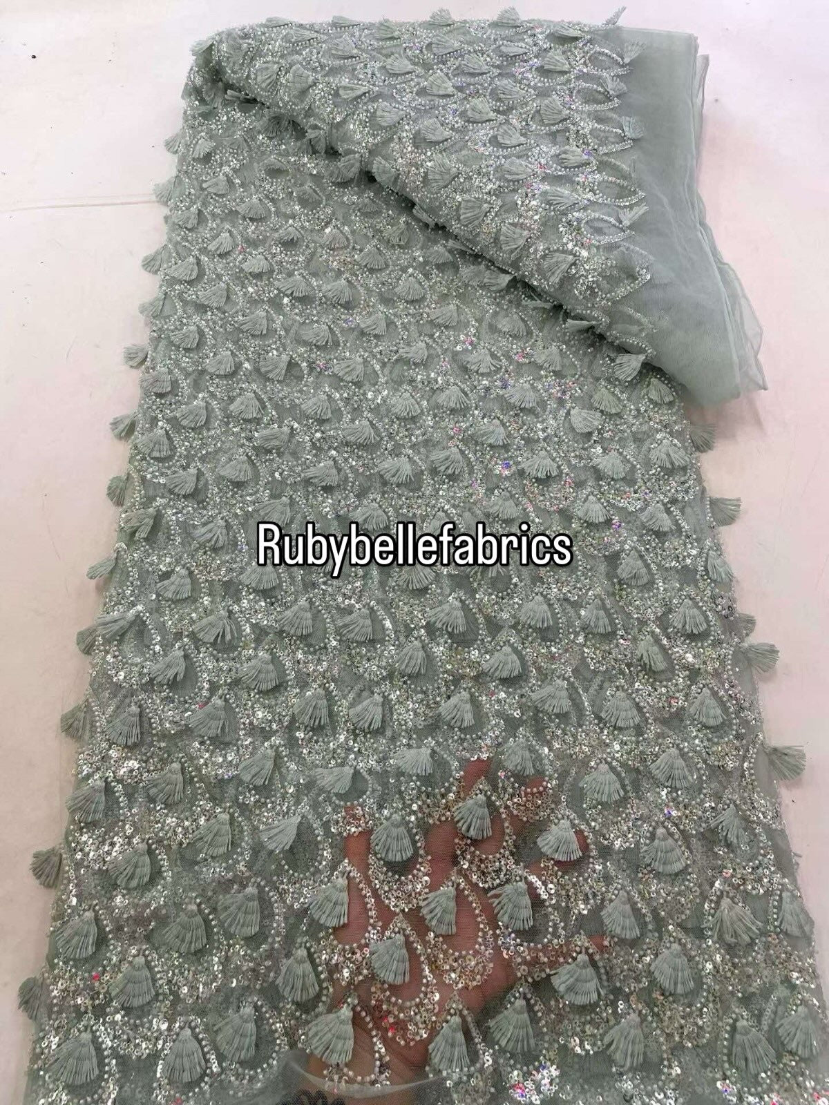 Rune 3D Deluxe Velvet Fabric