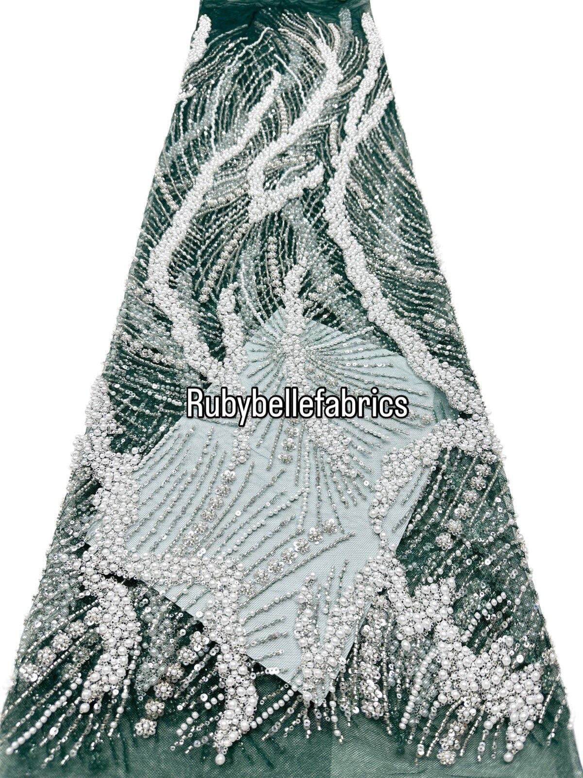 Axim High Quality Beaded Fabric