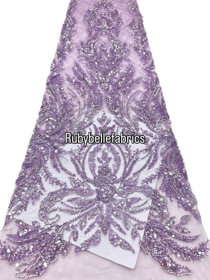 Oher High Quality Beaded Sequin Fabric